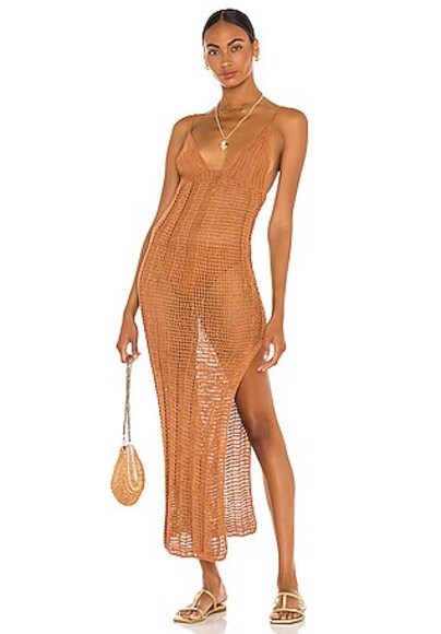 Flook The Label Piper Dress in Rust - Picture 8 of 8